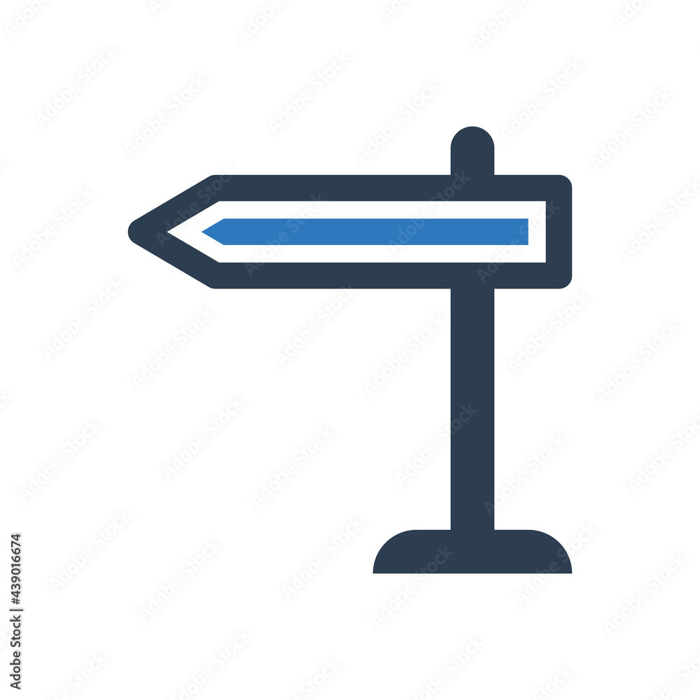 Road Sign Icon And Direction Symbol Road Sign Icon And Direction Symbol