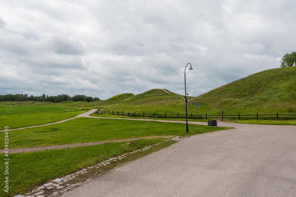 Mounds and nature at Gamla Uppsala (Old Uppsala) Mounds and nature at Gamla Uppsala (Old Uppsala)