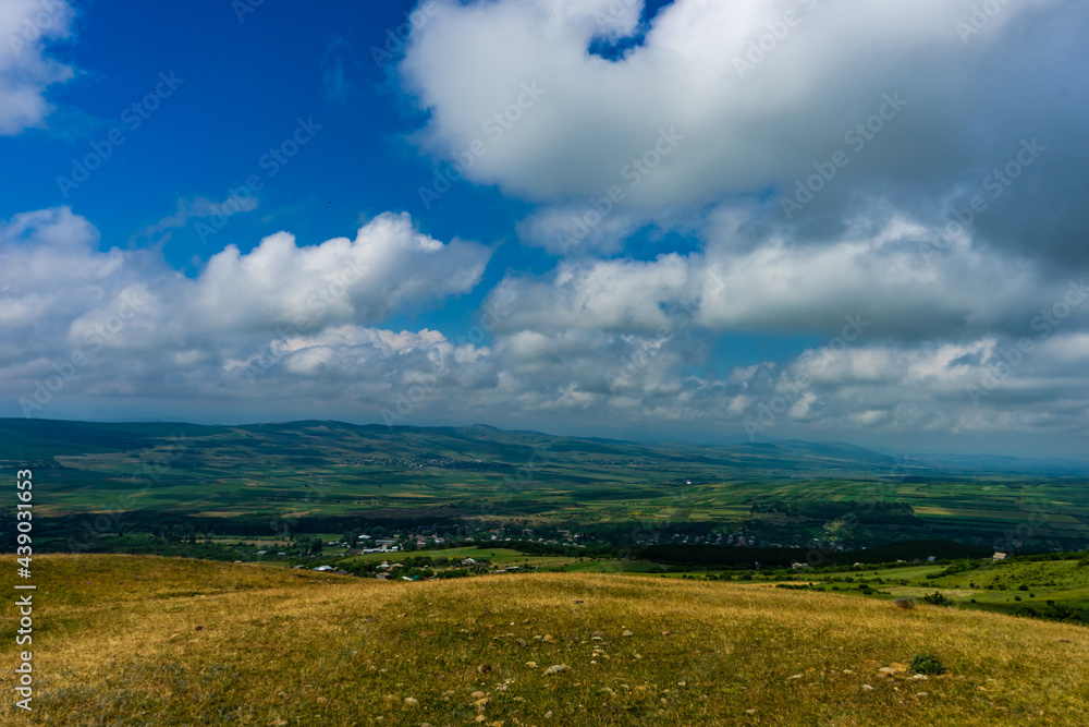 Summer georgian landscape