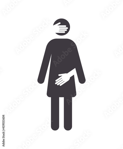 sexual harassment concept