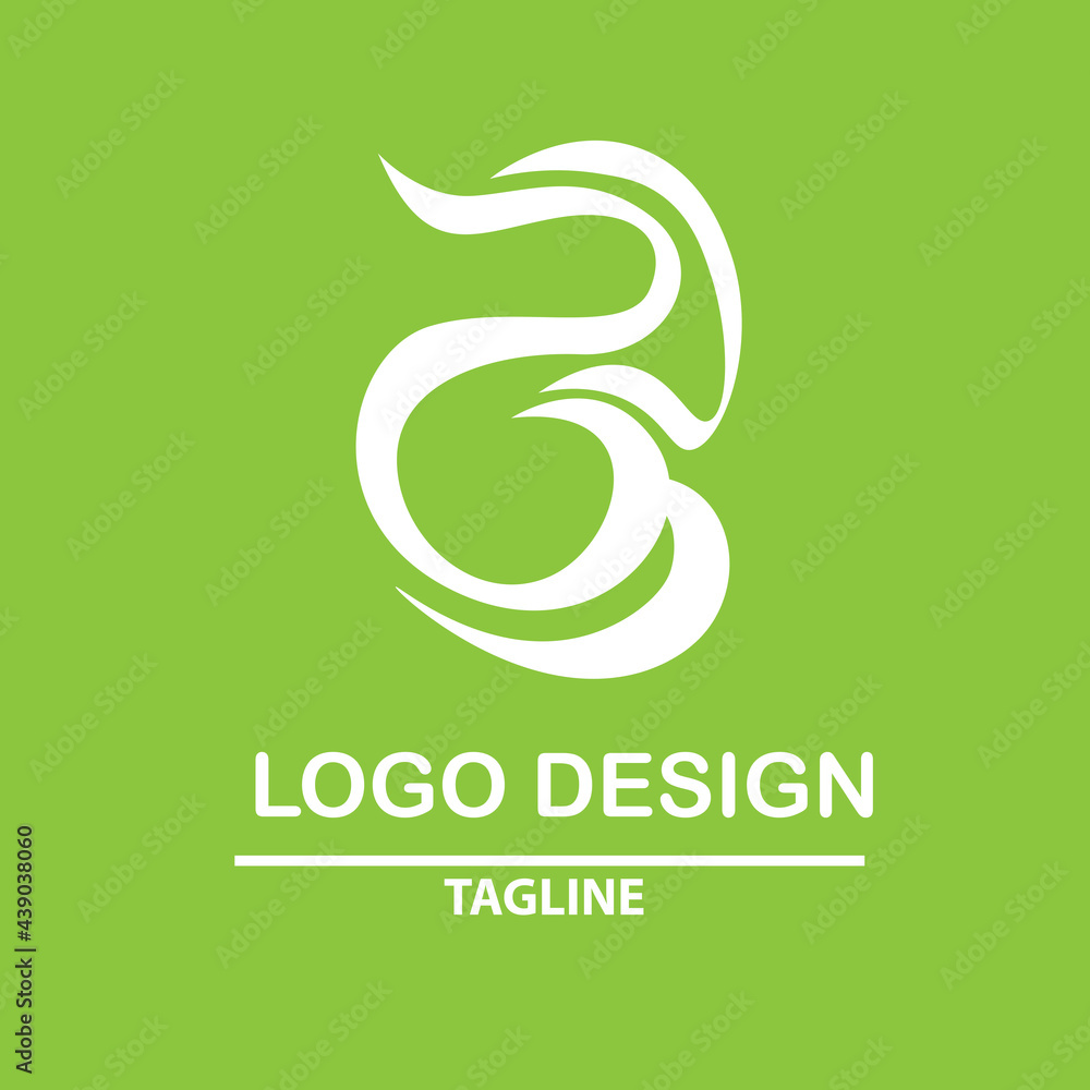 Fototapeta premium A Logo.A Letter Design Vector Illustration Modern Monogram Icon.