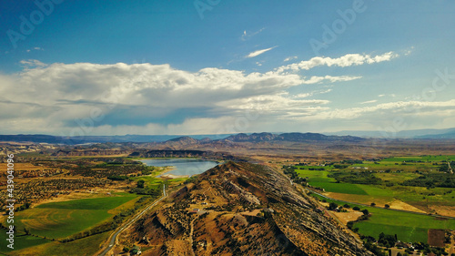 Aerial view, Vernal, Utah photo