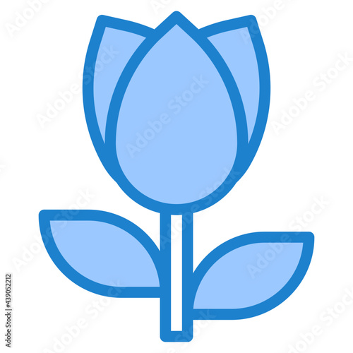 macro blue style icon