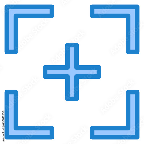 metering blue style icon