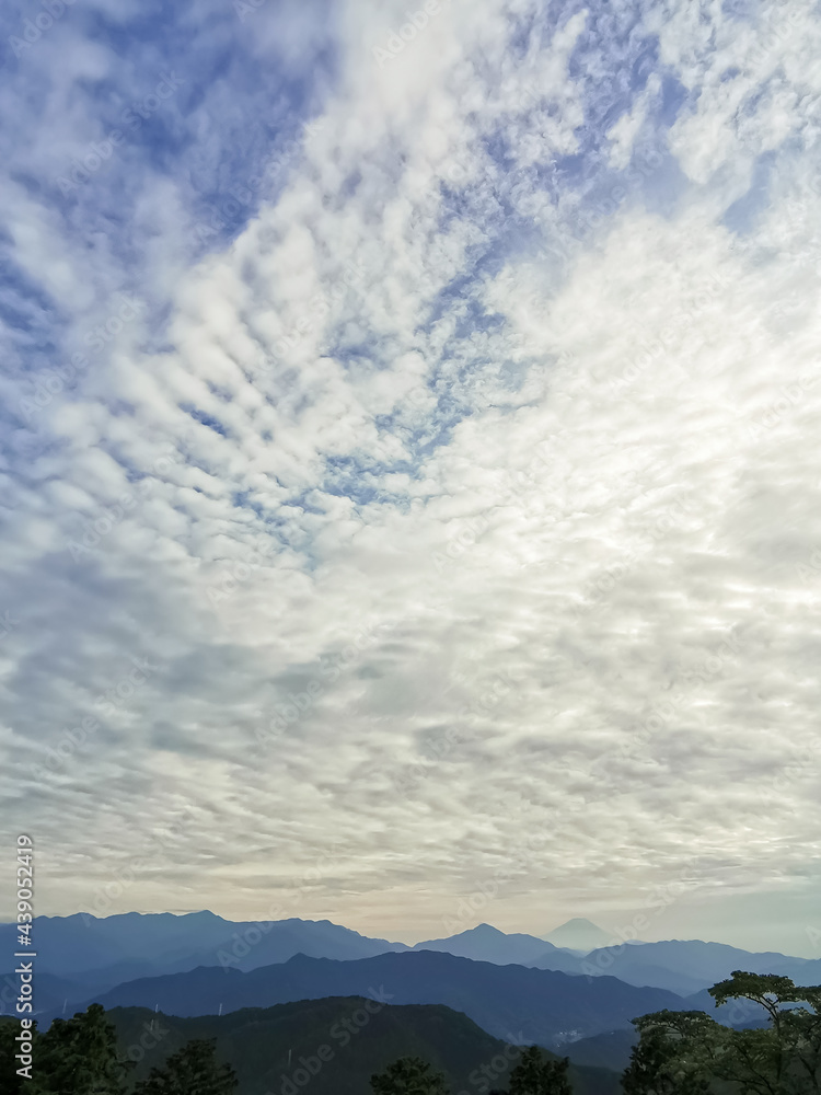 Fototapeta premium clouds over the mountains