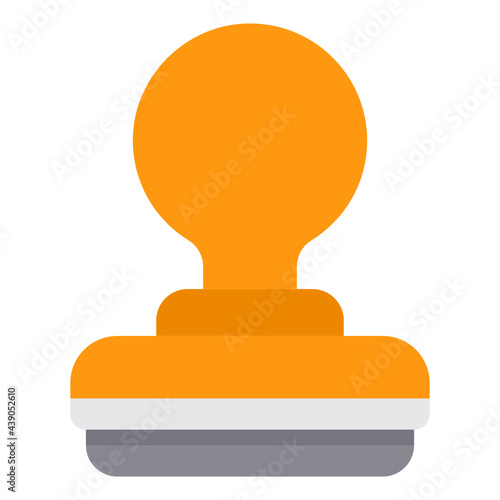 Rubber Stamp flat icon