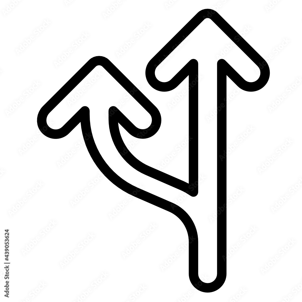 Straight line icon Straight line icon