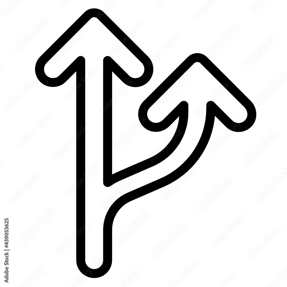 Straight line icon Straight line icon