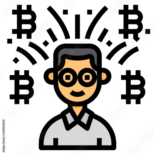 Rich line icon