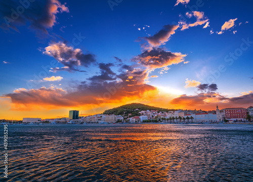 Sunset of Split  Croatia