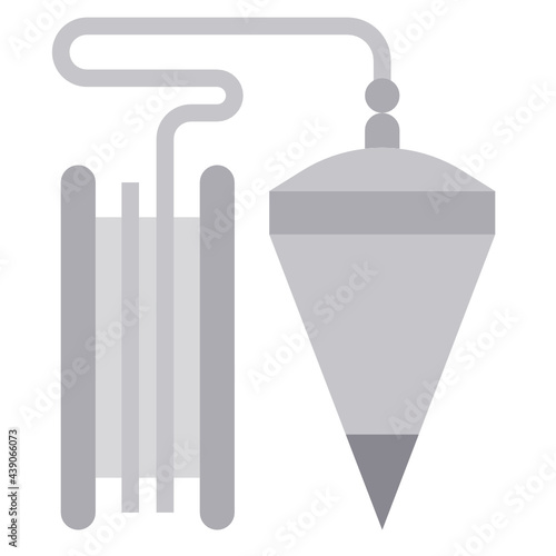 Plumb Bob flat icon