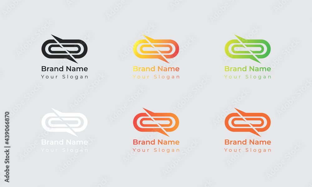 Creative O Letter Iconic Abstract Logo Design Vector Template Creative O Letter Iconic Abstract Logo Design Vector Template