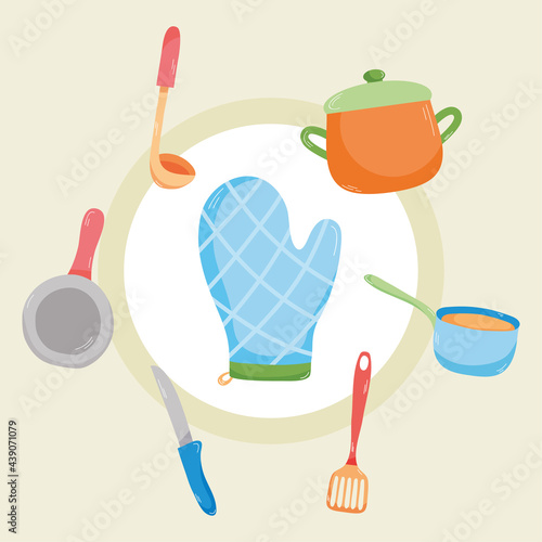 kitchen cookware set