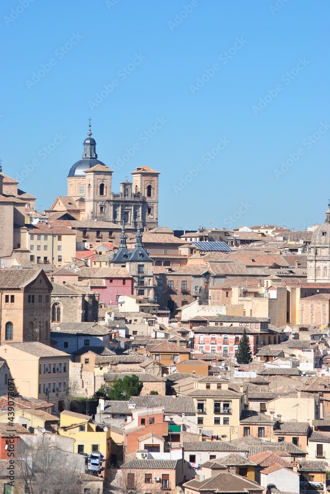 Toledo Spain landscape and buildings