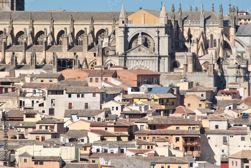 Toledo Spain landscape and buildings