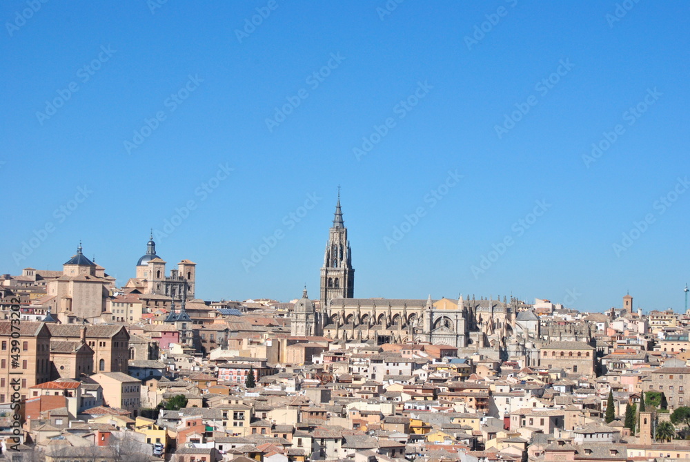 Toledo Spain landscape and buildings