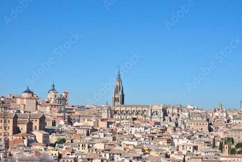 Toledo Spain landscape and buildings