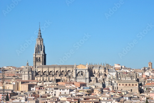 Toledo Spain landscape and buildings