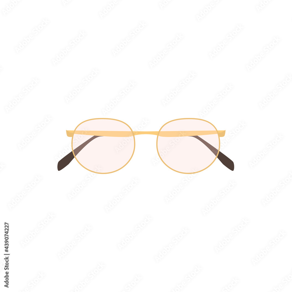 Women's glasses and sunglasses collection. Sunglasses with colored lenses. Female vector accessories. Trendy hand drawn illustration Women's glasses and sunglasses collection. Sunglasses with colored lenses. Female vector accessories. Trendy hand drawn illustration