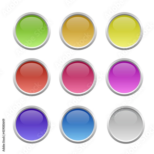 Free Download buttons for web vector - GFXLoad