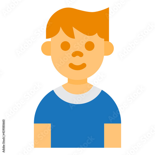 Boy flat icon