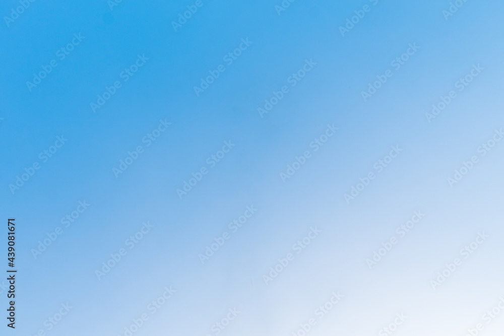 empty sky background with white and blue.