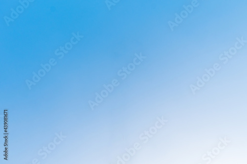 empty sky background with white and blue.