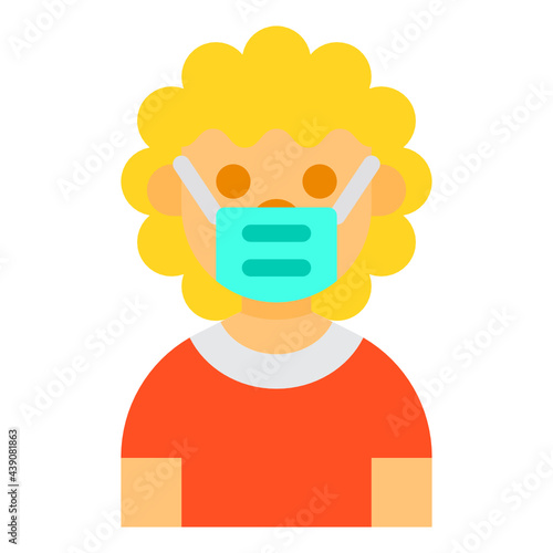 Boy flat icon