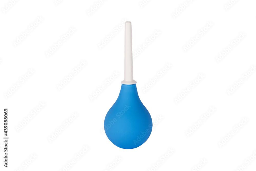 Blue enema ot syringe bulb Blue enema ot syringe bulb