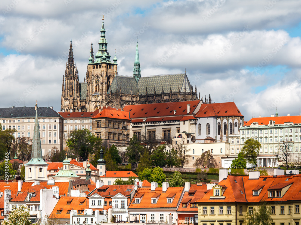 Obraz premium View of the city of Prague