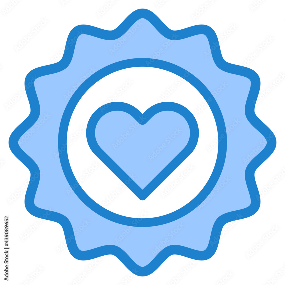 love blue style icon