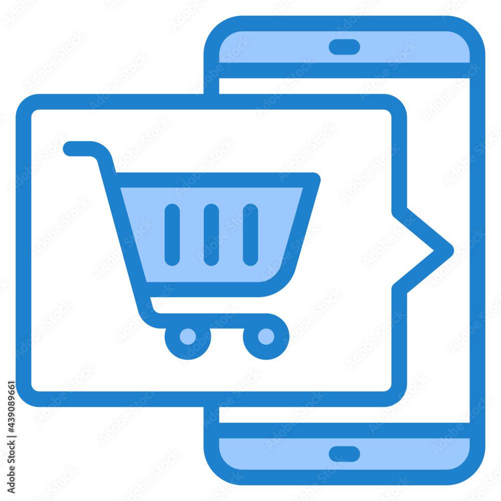 mobilephone blue style icon mobilephone blue style icon