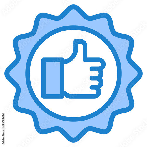 like blue style icon