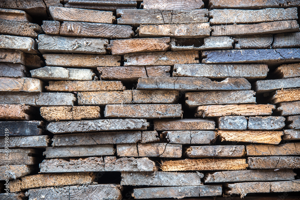 Old wooden block wooden shading background Old wooden block wooden shading background