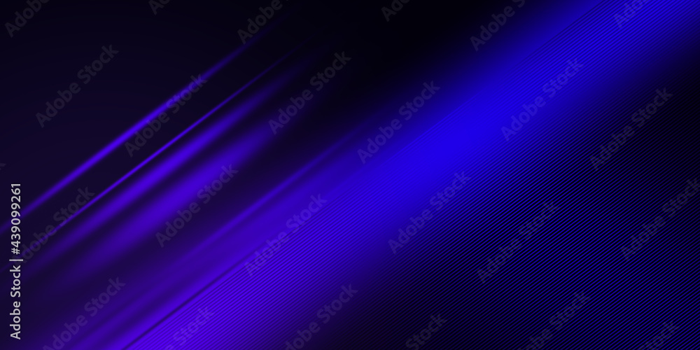 Dark blue background with abstract graphic line
