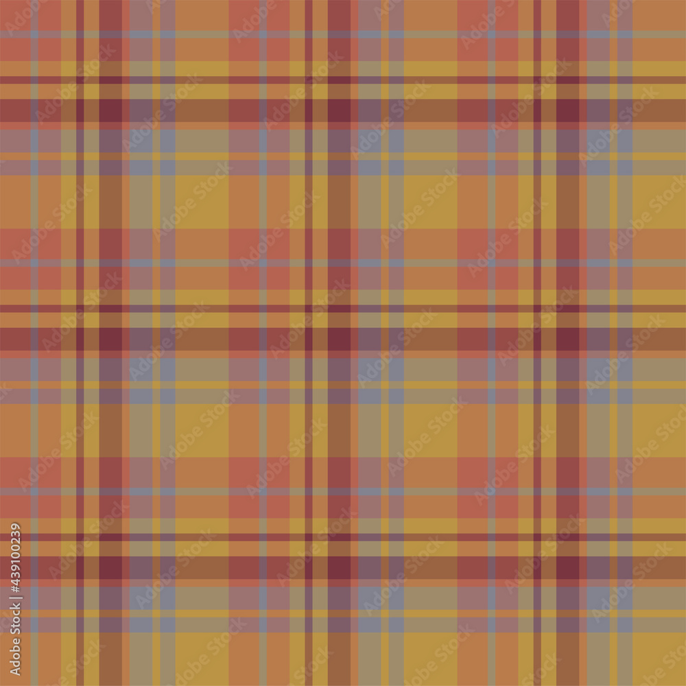 Plaid seamless pattern. Vector background of textile ornament. Flat fabric design. Plaid seamless pattern. Vector background of textile ornament. Flat fabric design.