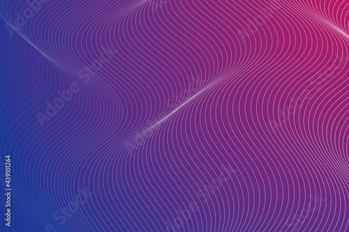 Abstract Lines Wave Background