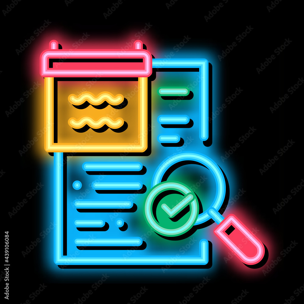 researching and accepting finance audit neon light sign vector. Glowing bright icon researching and accepting finance audit sign. transparent symbol illustration researching and accepting finance audit neon light sign vector. Glowing bright icon researching and accepting finance audit sign. transparent symbol illustration