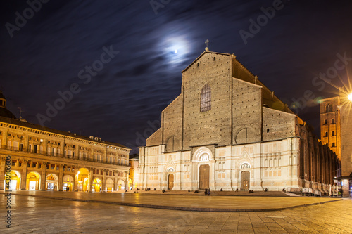 San Petronio Basilica and Piazza Maggiore in Bologna