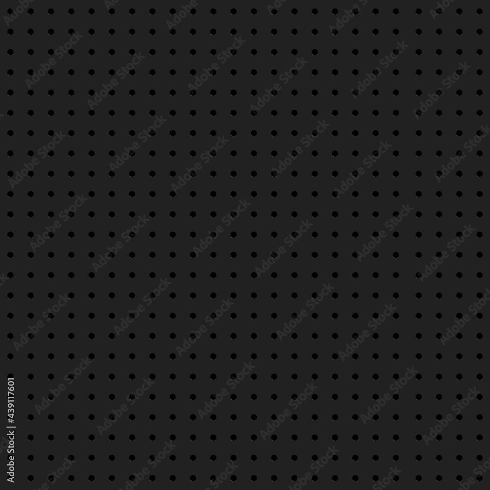 Peg board perforated texture background material with round holes seamless pattern board vector illustration. Wall structure for working bench tools. Peg board perforated texture background material with round holes seamless pattern board vector illustration. Wall structure for working bench tools.