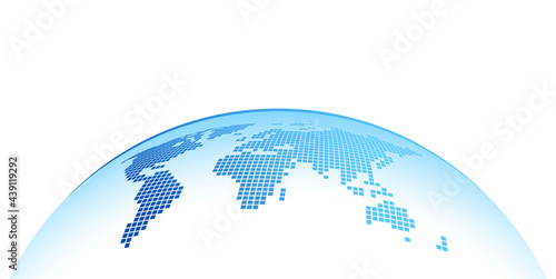 mondo, pianeta, pixel, comunicazione, informatica