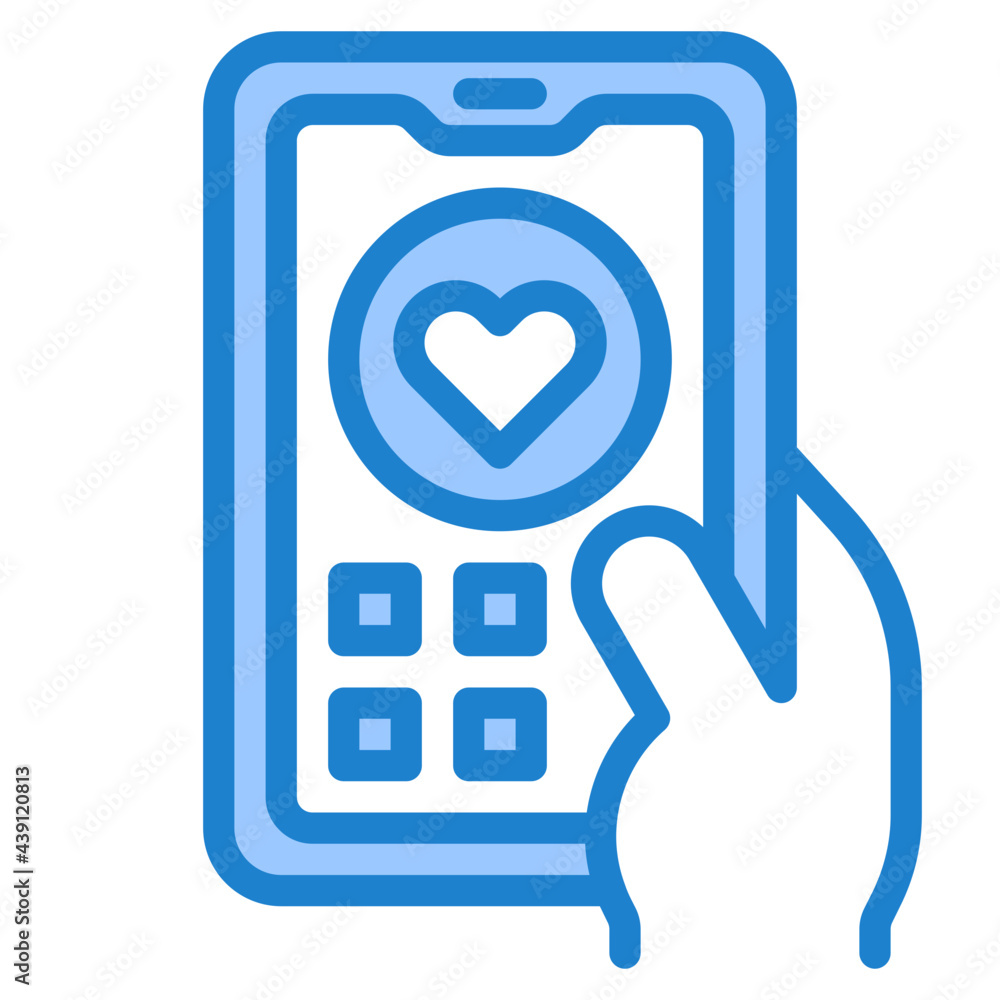mobilephone blue style icon mobilephone blue style icon