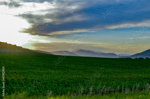 green field and sky © DanichMob