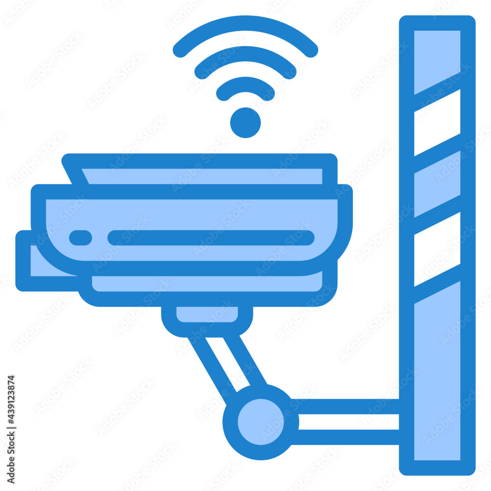 cctv blue style icon cctv blue style icon