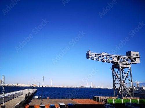 横浜ハンマーヘッドのクレーン