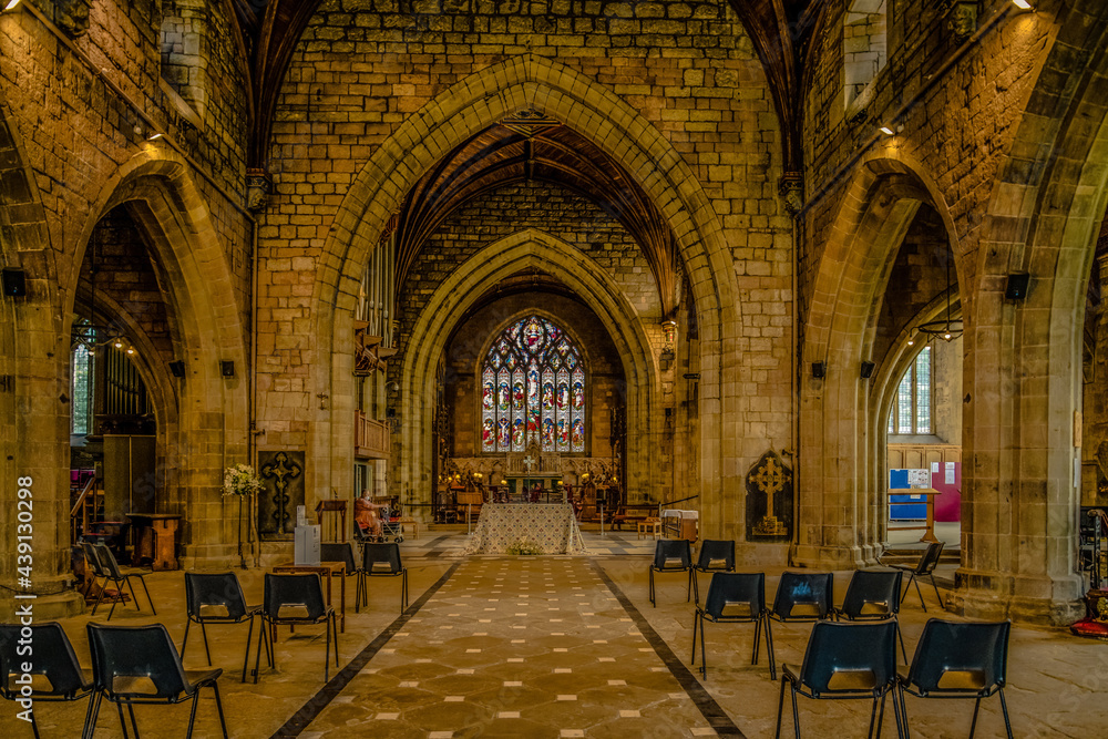 St. Asaph Cathedral, North Wales, UK