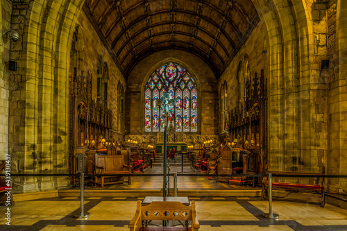 St. Asaph Cathedral  North Wales  UK