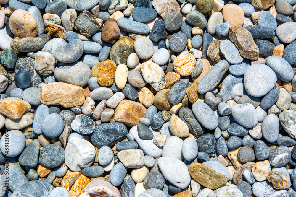 Macro shots, Beautiful nature scene. Pebbles on a Beach Macro shots, Beautiful nature scene. Pebbles on a Beach