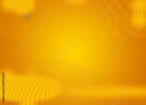 Wallpaper Mural Pomarańczowe abstrakty, linie 3d Torontodigital.ca