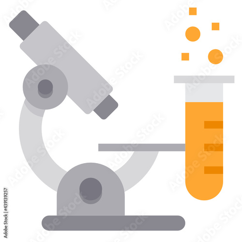 Wallpaper Mural Microscope flat icon Torontodigital.ca